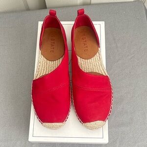 1.State 1S-Dela women's fire rio unbuckle color size 7.5m leather upper